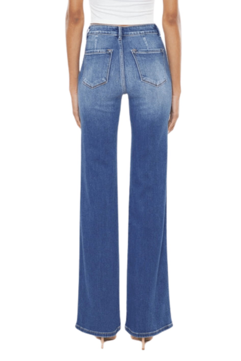 Celia Ultra High Rise Wide Flare Jeans - Expressive Collective CO.