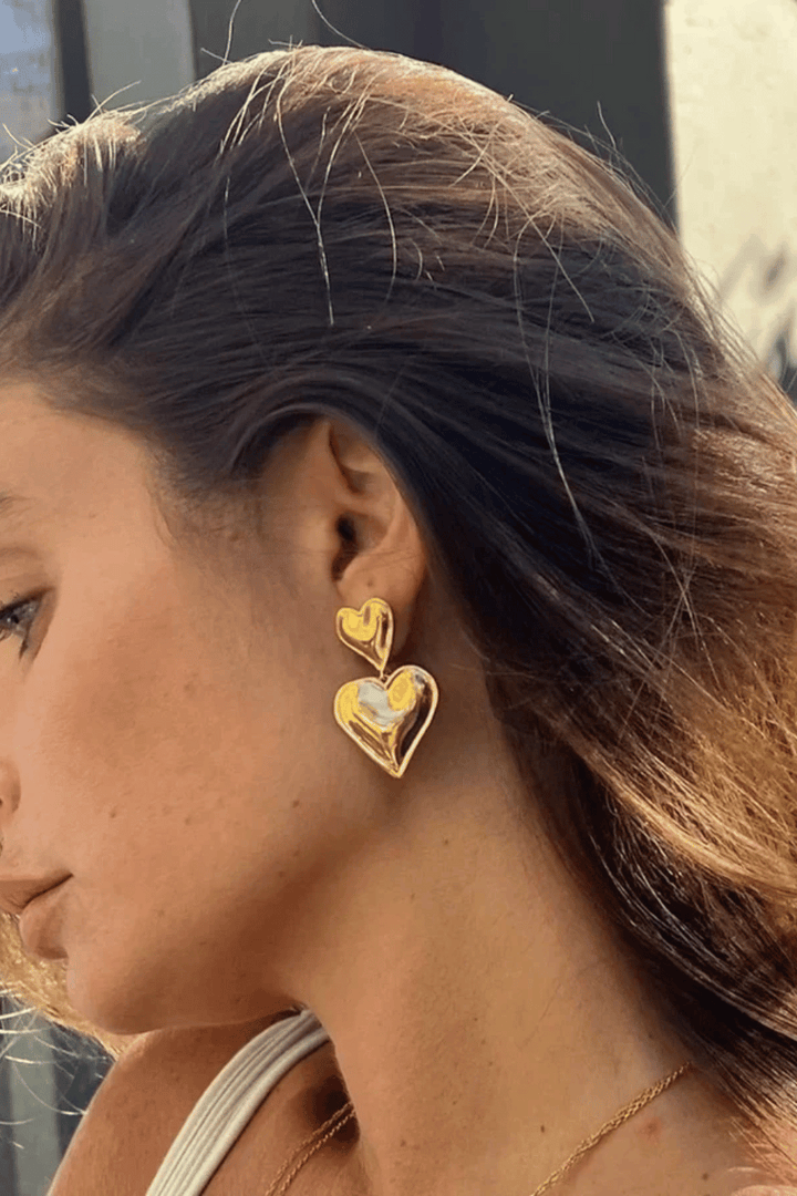 Brynn Heart Earring - Expressive Collective CO.