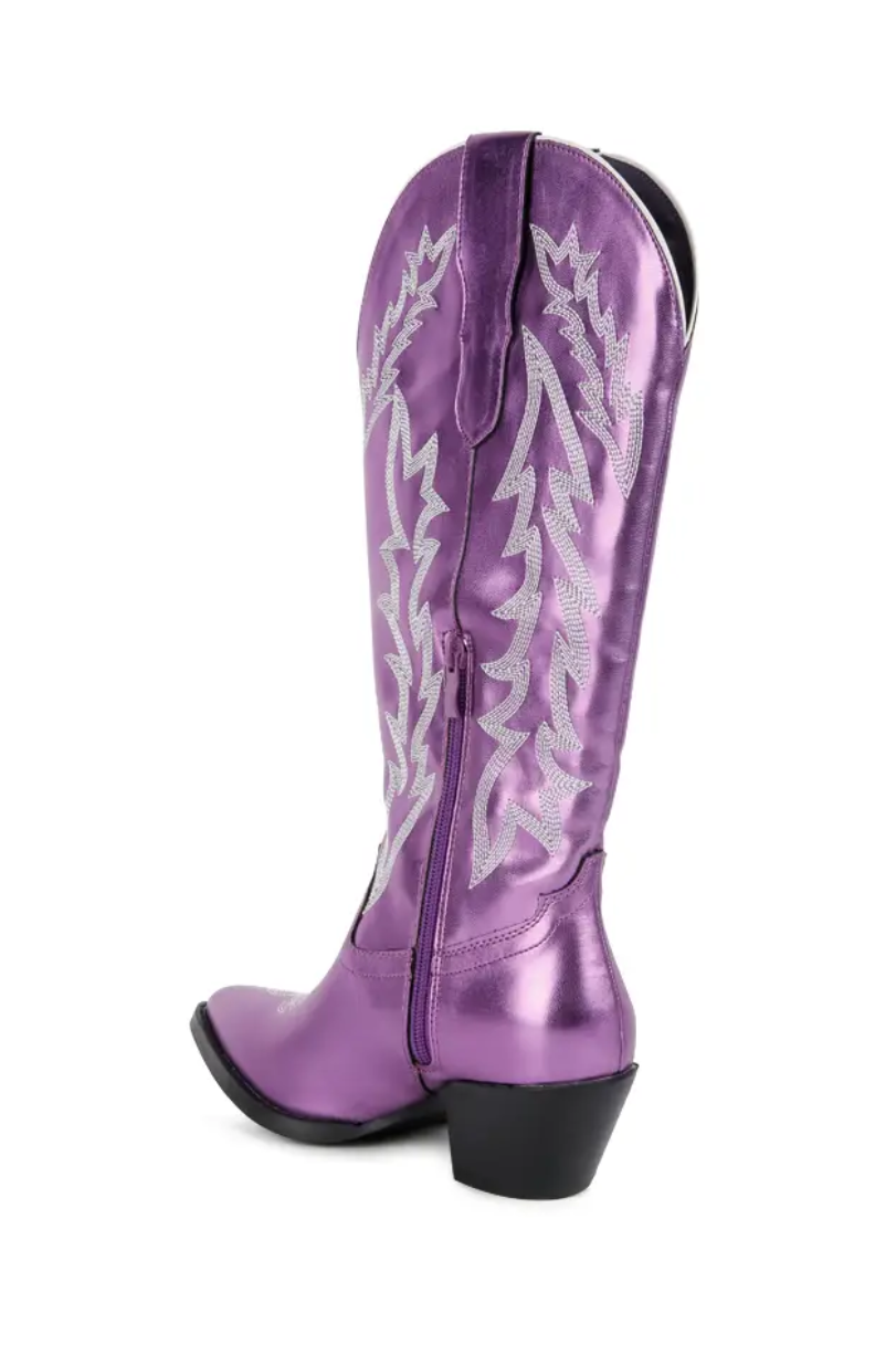Priscilla Pointed Toe Western Cowboy Boot - Expressive Collective CO.