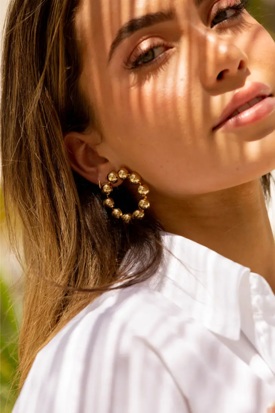 Lolita Round Stud Earrings - Expressive Collective CO.