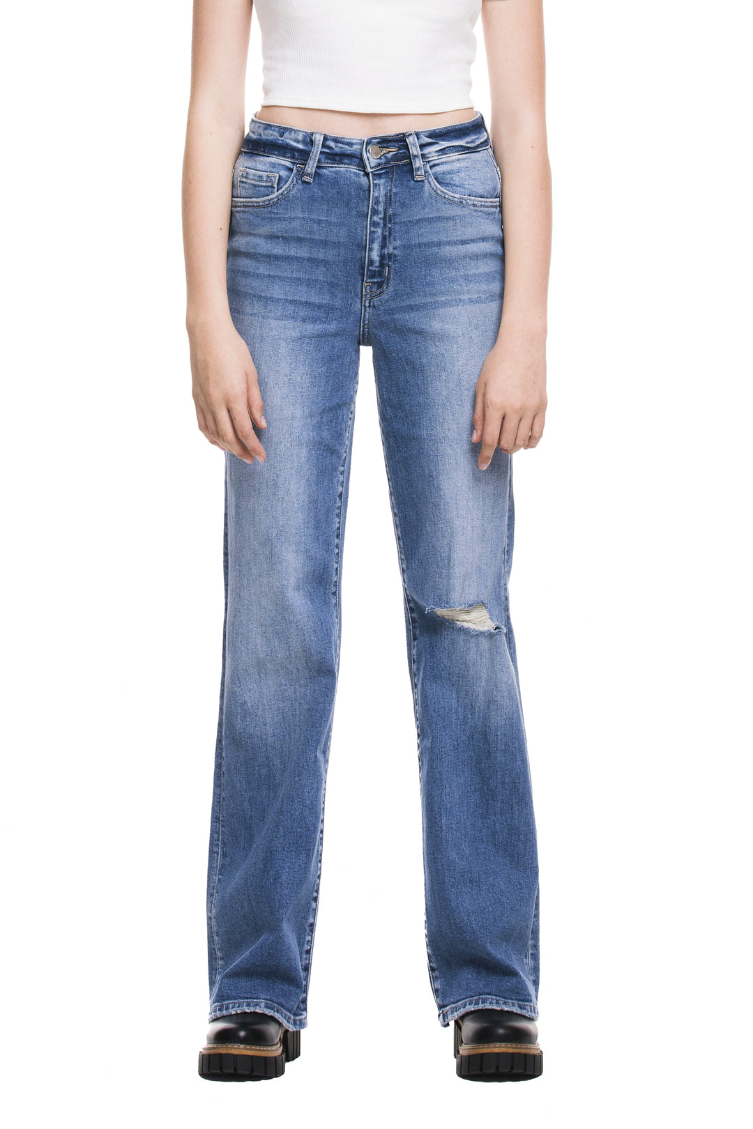 Young Folks 90's Vintage Flare Jeans - Expressive Collective CO.