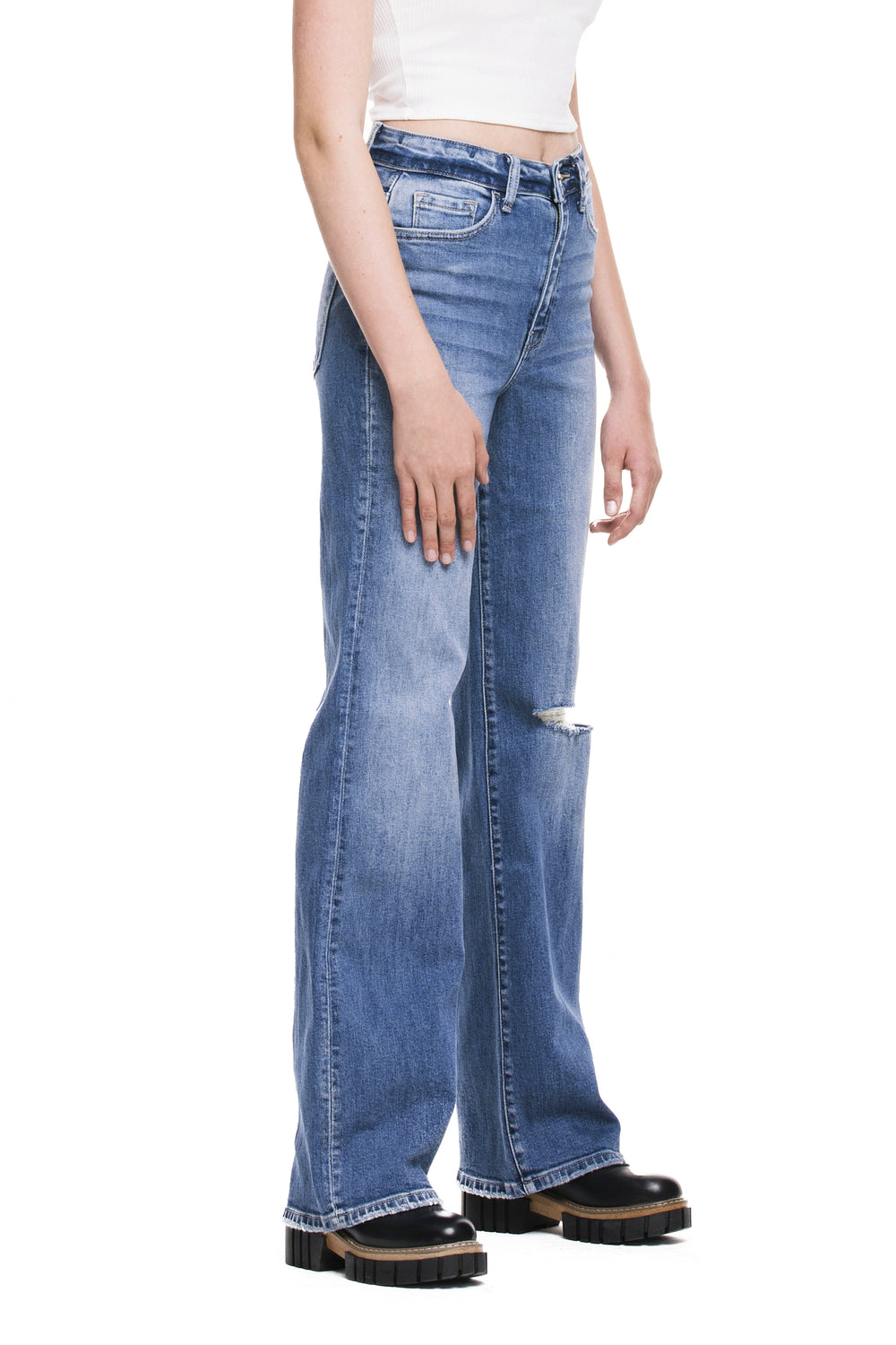 Young Folks 90's Vintage Flare Jeans - Expressive Collective CO.