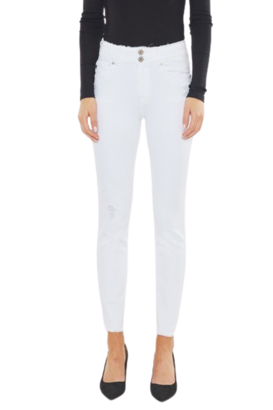 Double Waist Wonder Skinny Jeans - Expressive Collective CO.