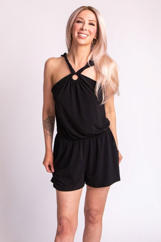 Halter Ring Romper - Expressive Collective CO.