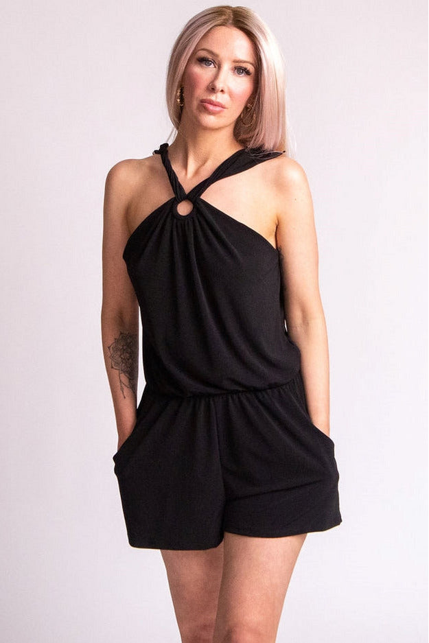 Halter Ring Romper - Expressive Collective CO.
